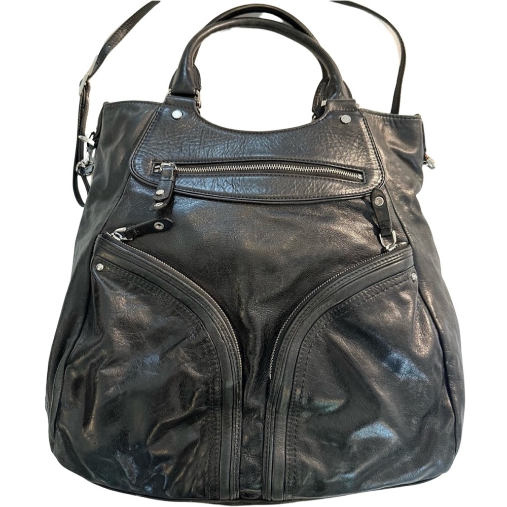Coke Haan Black Leather Handbag